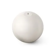 Modern interior with a round table on spherical legs MN-235M