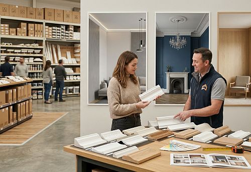 Buy ceiling skirting boards for apartments, houses, and different interiors: how to choose the best option