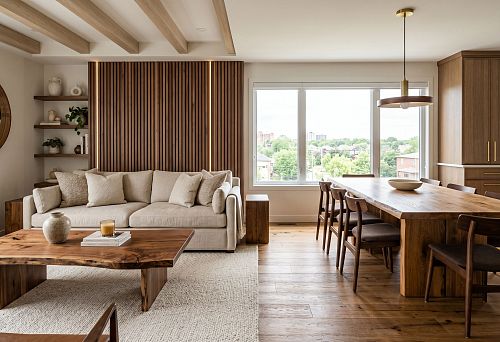 Apartment home staging: which wooden details make the interior more expensive before selling or renting