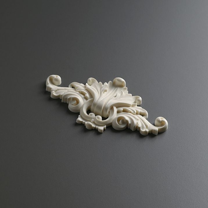 Decorative overlay NPU-002 polyurethane. Easy installation, wear-resistant, for interior zoning.