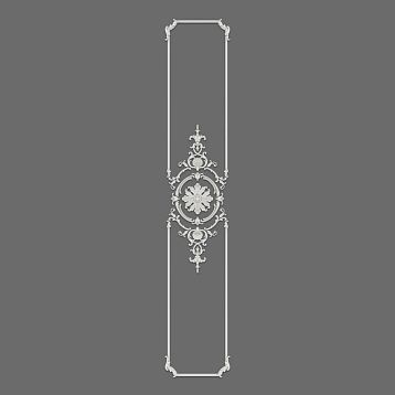 Set of stucco decor CPU-9-1 for designing STAVROS wall panel