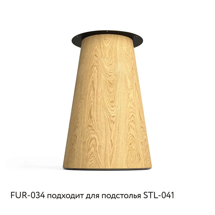 Mounting plate FUR-034 view on frame