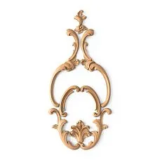 Composition of the decor set C-034 made of solid wood