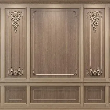 Carved molding tip N-362.1L set for MLD-001. Molding decor. Image 69c371f5b08fc