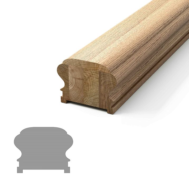 Handrails and railings for staircase PR-001