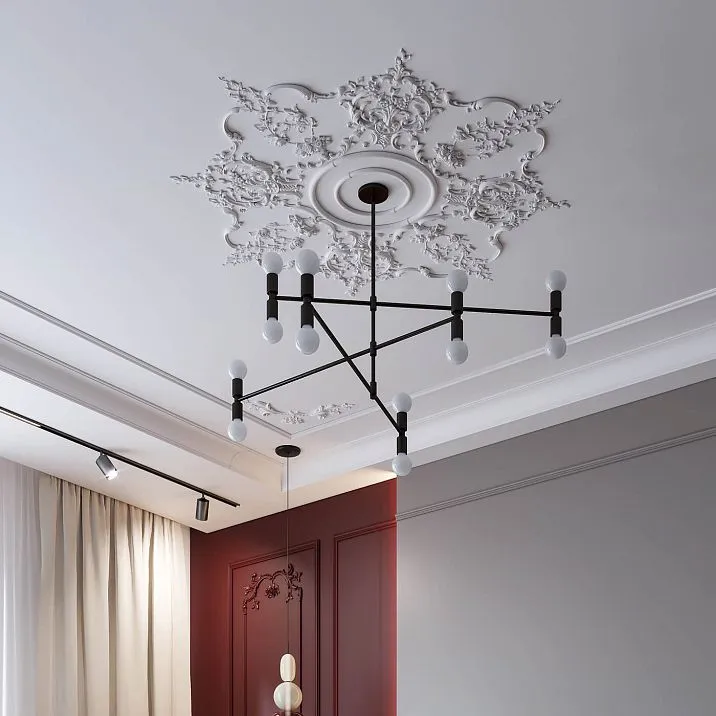 CPU-P6 Molding Decor Set. Ceiling Decor. Image 69d4072a87435