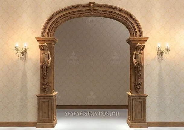 Idea for decorating portal PRT-007