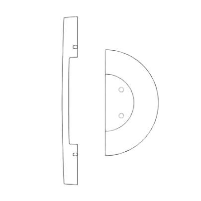 Ручки неокрашенные 