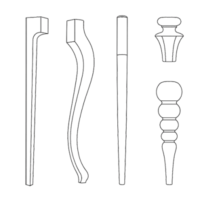 Furniture Legs and Supports