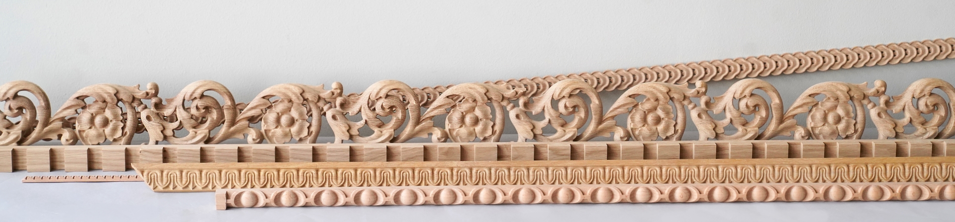 Solid wood moldings