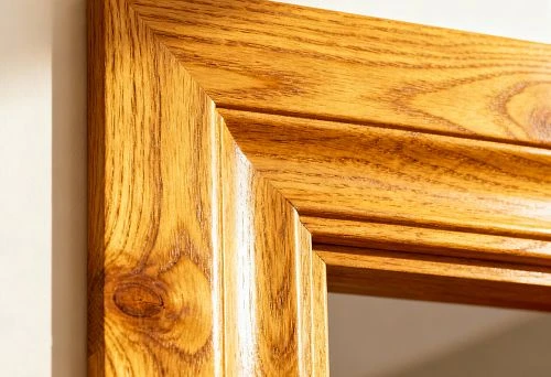 Natural premium quality oak skirting