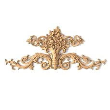 Wooden Insert N-224 with Wood Carving