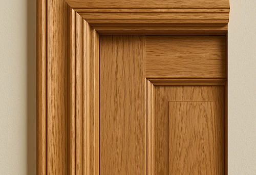 Natural Oak Door Architrave with Classic Profile