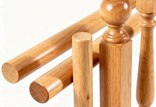 Round Wooden Molding and Elements for Sophisticated Interiors