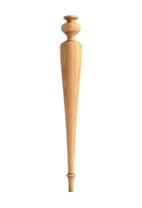 Turned wooden leg for bar counter, bar stool in Moscow