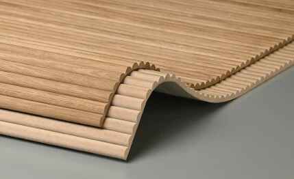 Flexible slat panels