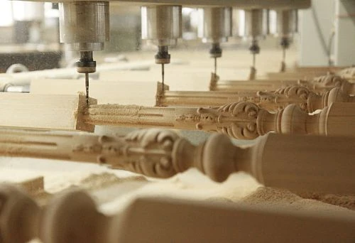 Furniture manufacturing: creating decorative elements