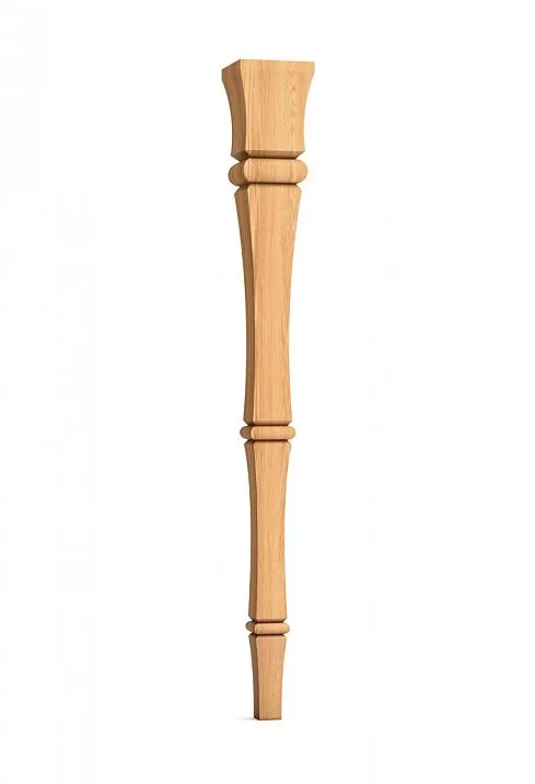 Wooden legs for table, console MN-108 Moscow