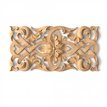 Carved wooden decor element N-340