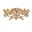 Wooden decor N-406 (A=540 B=263 C=26 mm) (Oak, Prestige)