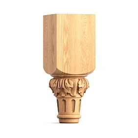 Carved Furniture Leg MN-071