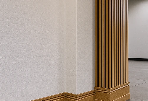 Modern Commercial Interior with STAVROS Baseboards and Molding