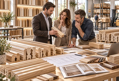 Building materials distributor and wooden trim manufacturer