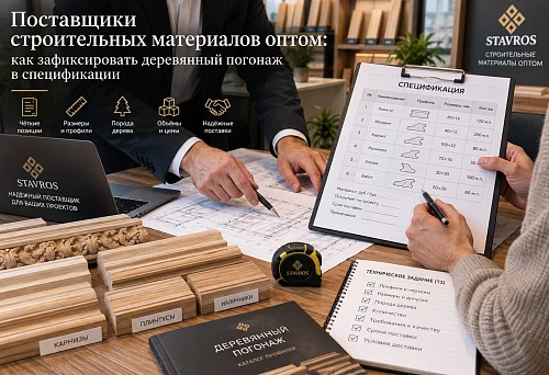 Wholesale building material suppliers and wooden trim for project completion