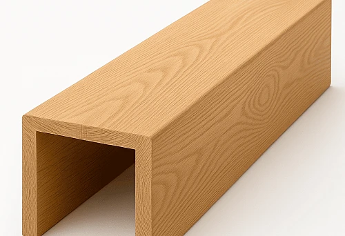 Decorative wooden beam for wall and ceiling decoration