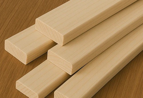 Wooden trim production