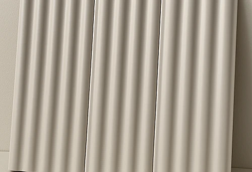 Elegant wooden planks with relief texture, highlighting the natural chic and aesthetics of a natural interior.