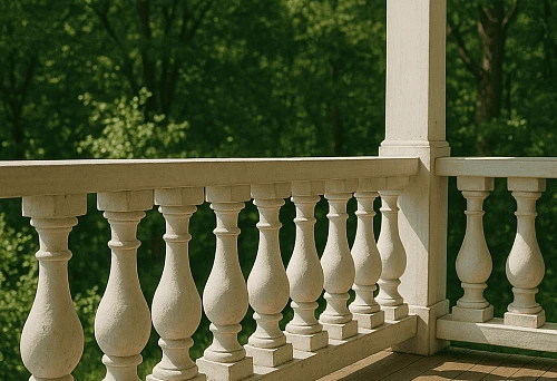 Buy Balusters Perm &mdash; exclusive balusters for verandas, bright balconies with classic balusters