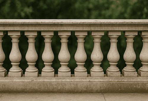 Wooden balusters in Perm &mdash; traditional Urals stair railings in modern style