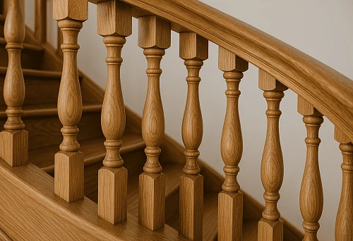 Buy straight balusters &mdash; straight wooden balusters for stairs, detailed guide to selection