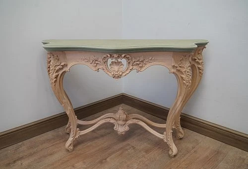 Carved Wooden Table for an Elegant Interior