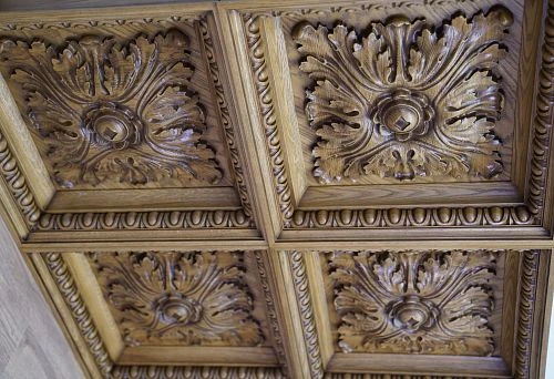 Elegant Composition of Carved Wooden Elements &ndash; A Stylish Solution for Interior Design.