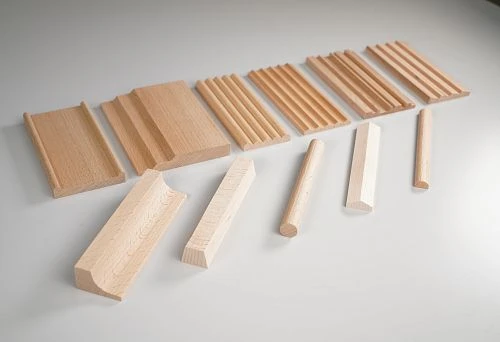 Solid wood round profile &ndash; the ideal choice for creating stylish interiors and furniture.