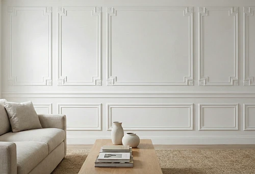 Polyurethane wall molding: decorative panels for wall finishing