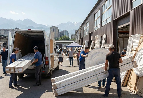 Polyurethane stucco in Almaty: delivery and purchase in Kazakhstan