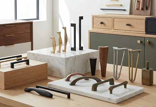 Furniture handles and legs for tables: selecting a hardware set for the 2026 style