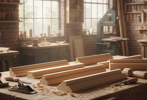 Wooden Moldings: Architectural Poetry in Interior Details