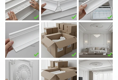 Quality Inspection of Molding Before Purchase &mdash; Even Geometry and Clear Relief