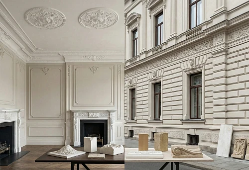 Molding for Interiors and Facades: Comparing Classic Room Decor and Building Facade Design