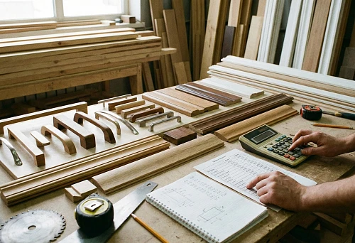 Solid Wood Furniture Handles - Calculating Quantity and Cost When Planning Hardware Budget