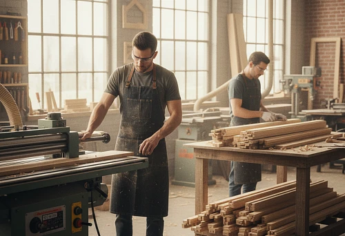 Production of Decorative Wood Elements Using Modern Technologies
