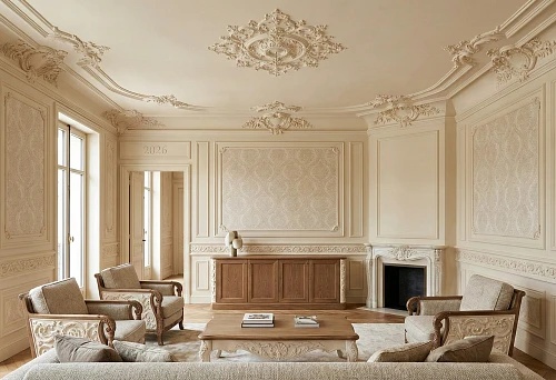 luxurious ceiling molding 2026 with classic ornaments
