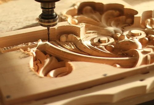 Manufacturing decorative carved elements on CNC machines
