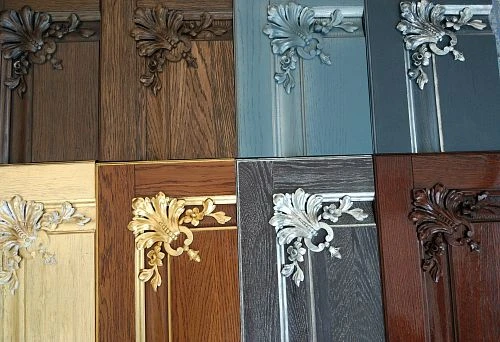 Decorative elements on facade panels &ndash; exclusive decor for a stylish interior.