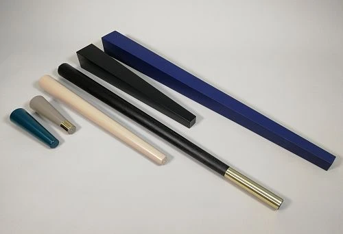 Decorative and functional solid wood furniture legs.