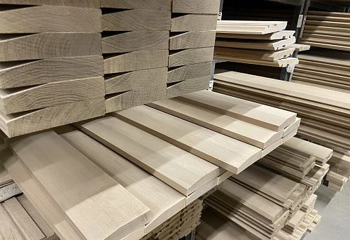 Wooden skirting board for paneling &mdash; natural finishing elements for creating a cohesive and neat interior